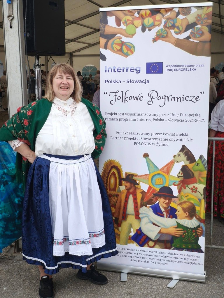 Roll-up Interreg Poľsko-Slovensko Folkowe pogranicze